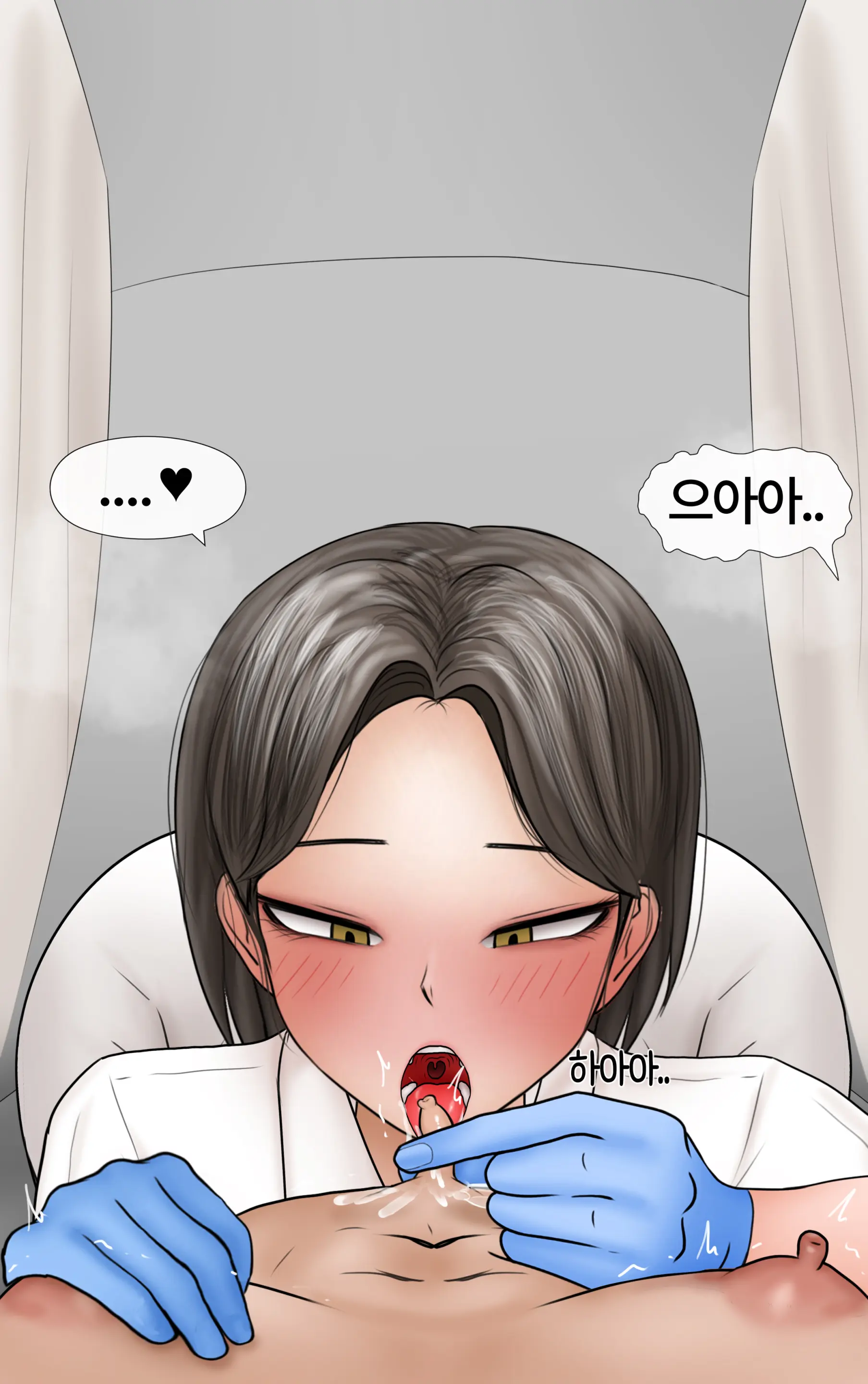 쿨계 간호사 여친이 내 작은 꼬추를 너무 좋아함 Cool Nurse GF Obsessed My Tiny Dick